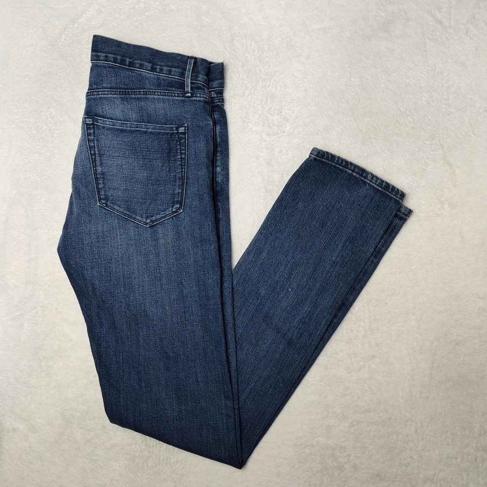 3x1 Jeans Mens 31x34 Blue M5 Slim Tapered NYC Selvage Stretch Button Fly Denim